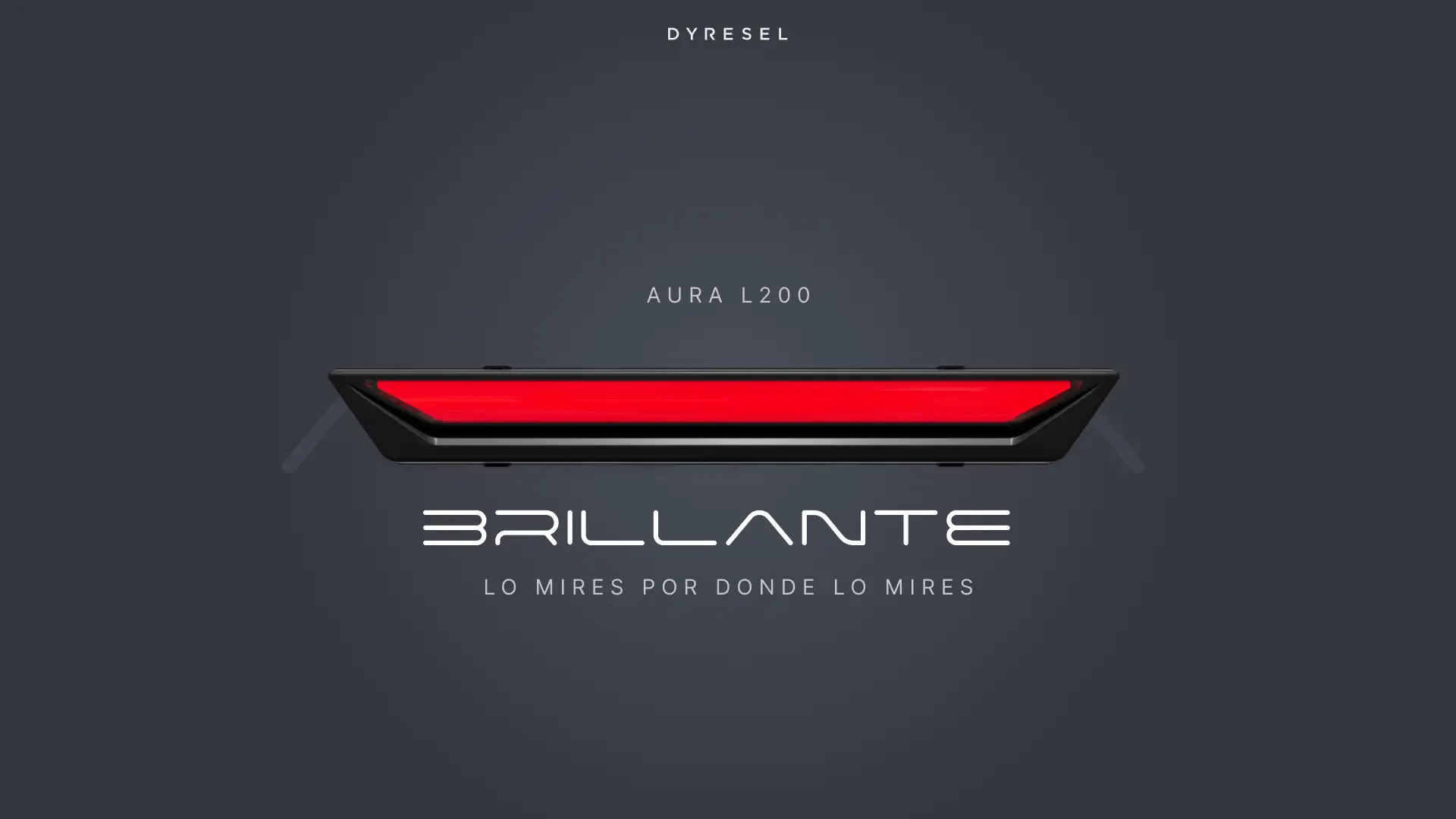 Scrollytelling promocional Aura L200
