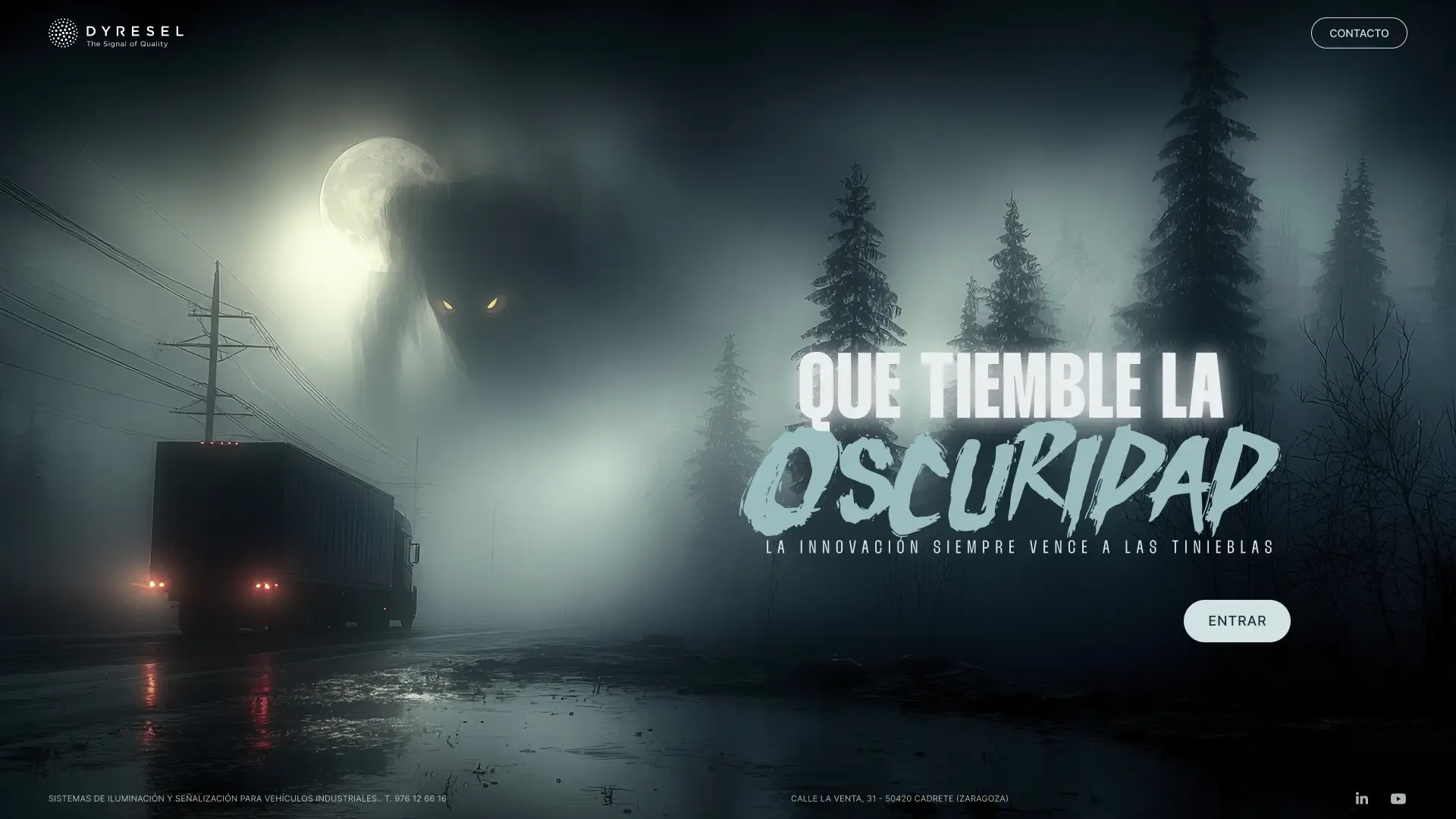 Microsite de campaña para Dyresel